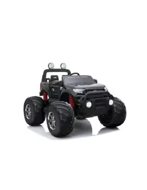 Coche Eléctrico- Ford Ranger Monster Truck Negro todo terreno