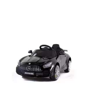 Coche eléctrico- Mercedes GTR rojo con radio control rojo/negro/blanco