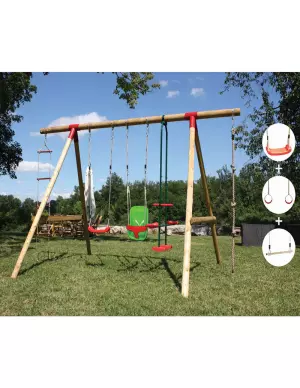 Columpios Infantiles para Jardín 8 en 1