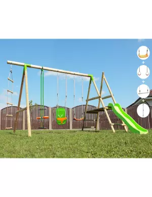 Columpios Infantiles para Jardín - 9 en 1