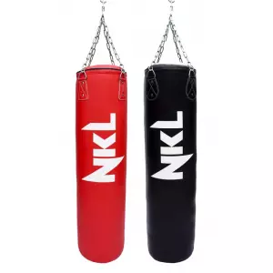SACO BOXEO CLASSIC 2, PIEL BÚFALO NEGRO O ROJO