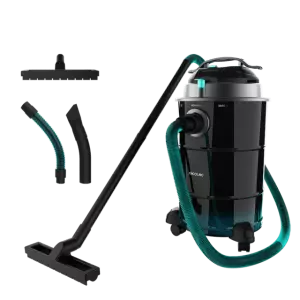 Conga Ash 6000 EasyGo XL Aspirador de cenizas de 30L, 1500 W de potencia y sencillo transporte gracias a sus ruedas y su asa de transporte