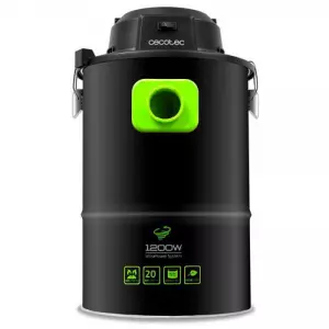 Aspirador Conga PowerAsh 1200 Boquilla XXL, 3 Procesos de Filtración, Tubo Reforzado, Depósito Metálico 20 L, Filtro HEPA, PREGUNTAR STOCK