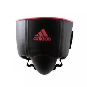 COQUILLA BOXEO ADIDAS "HYBRID PRO" P.U. NEGRO/ROJO ADIBP11-BC/RE
