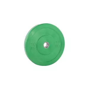 DISCO BUMPER - 10 KG, VERDE,OLIMPICO