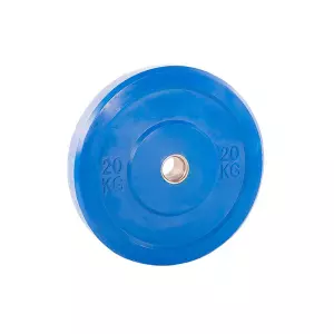 DISCO BUMPER - 20 KG, AZUL,OLIMPICO