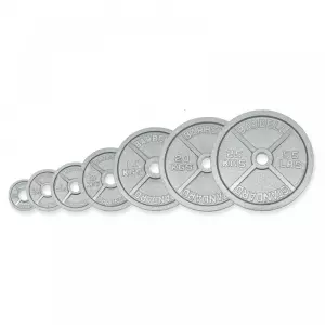 Discos estándar de hierro fundido 50MM DESDE 1,25 A 25 KG
