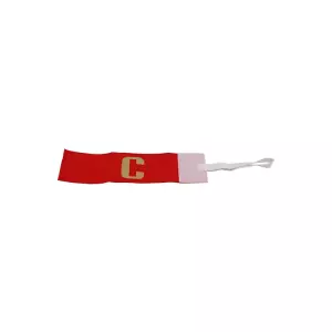 DISTINTIVO CAPITAN REGULABLE SOFTEE - SENIOR, ROJO
