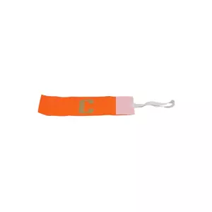 DISTINTIVO CAPITAN REGULABLE SOFTEE - SENIOR, NARANJA FLUOR