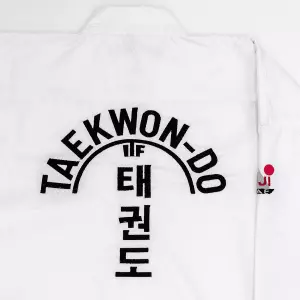 Dobok ITF Approved Training Lite Black Belt. 4 TAEKWONDO