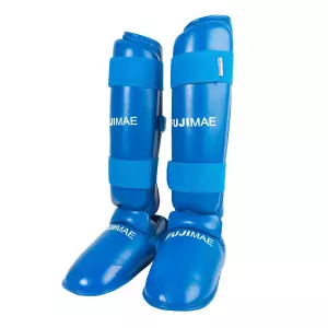Espinilleras Advantage con Empeine Desmontables. Azul. XL
