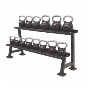 Estantería Kettlebells Pesas Rusas Cross Training - Negro
