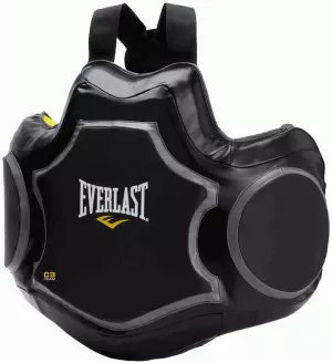 Everlast Coach Vest Lthr Negro protector pectoral preguntar stock