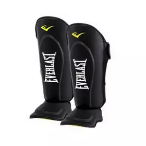 EVERLAST ESPINILLERAS TIBIALES ELITE MUAY THAI SHINGUARDS BLACK