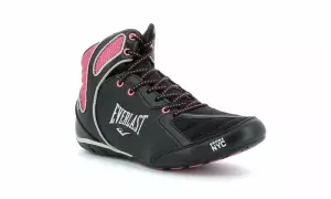 Everlast EVL 124 Sneakers Haut Fuchsia Negro ZAPATILLA BOXEO#