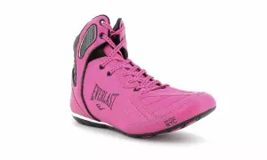 Everlast EVL 124 Sneakers Haut Fuchsia Gris ZAPATILLA BOXEO#