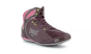 Everlast EVL 124 Sneakers Haut Burdeos Rosa ZAPATILLA DE BOXEO