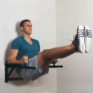 Barra de Musculacion para Pared Dominadas Flexiones en Casa DOMINADAS