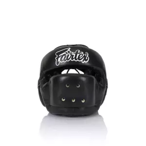 Fairtex Full Face Protector Headguard HG14 Negro CASCO BOXEO