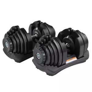 MANCUERNAS AJUSTABLES DE 5KG A 40KG DOS MANCUERNAS JUEGO