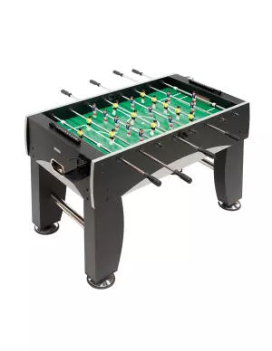 Futbolín Semi Profesional Silver con Barras Telescópicas,las barras no sobresalen,solo las de la empuñadura