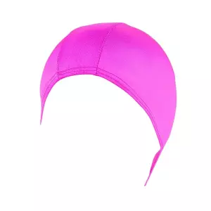 Gorro natacion elastan en bolsa. azul marino - ROSA