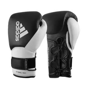 GUANTE DE BOXEO ADIDAS HYBRID 350 (NEGRO/BLANCO)