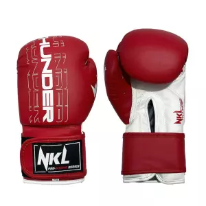 GUANTE DE BOXEO NKL THUNDER ROJO/BLANCO-NEGRO/VERDE-AZUL/NARANJA-BLANCO/ROJO