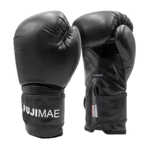 Guantes Boxeo Advantage Flexskin. Negro. 12oz