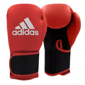 GUANTES DE BOXEO ADIDAS HYBRID 25 (ROJO/NEGRO