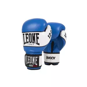 Guantes de boxeo Leone shock Azul/ROJO/NEGRO GN047