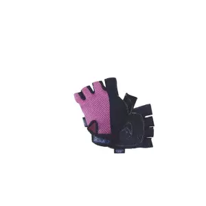 Guantes halterofilia ROSA mod. MESH. refuerzo de palma en GEL. Talla S - ROSA, L