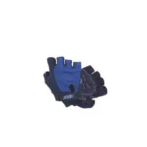 Guantes halterofilia ROSA mod. MESH. refuerzo de palma en GEL. Talla S - AZUL, L