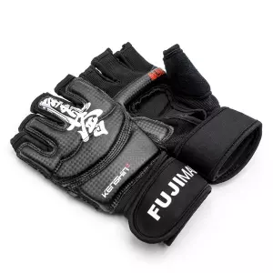 GUANTES KYOKUSHIN KENSHIN BLANCO/NEGRO
