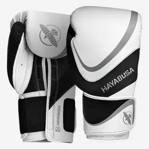 Hayabusa H5 Boxing Gloves Blanco-Gris GUANTES DE BOXEO