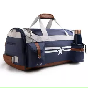 Hayabusa Marvel’s Captain America Duffle Bag Azul Marino-Blanco BOLSA BOXEO