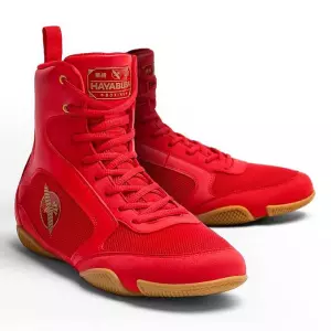 Hayabusa Pro Boxing Shoes Rojo/BLANCO/NEGRO botas de boxeo preguntar stock