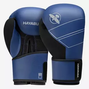Hayabusa S4 Leather Boxing Gloves Azul Marino GUANTES DE BOXEO
