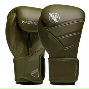 Hayabusa T3 Kanpeki Boxing Gloves Verde-Marron GUANTES BOXEO CUERO NATURAL