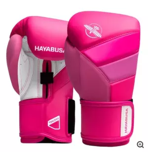 Hayabusa T3 Neon Boxing Gloves Rosa GUANTES BOXEO