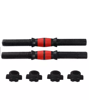 JUEGO DE 2 BARRAS MANCUERNAS PARA PESAS 25MM