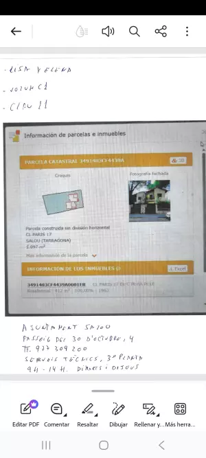 Salou, parcela edificable de 1.097 metros