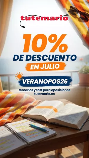 TUTEMARIO codVERANOPOS26 ahorra un 10% solo en julio