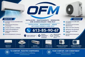 Venta de aires y tambien se hace reformas, pintores.