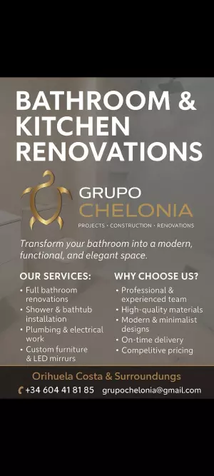Reforma de Baños y Cocinas