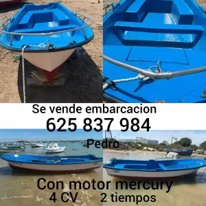 Barco con motor