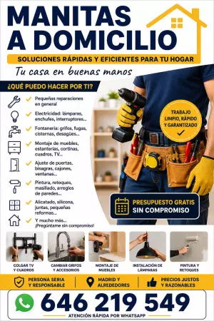 Pintor a domicilio en Madrid