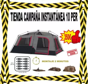 TIENDA CAMPAÑA INSTANTÁNEA 10 PERS