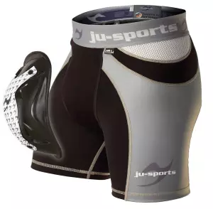 SHORT DE COMPRESIÓN CON COQUILLA JUSPORTS