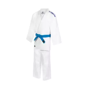 JUDOGI MIZUNO "KEIKO 2.0" BLANCO C/BANDAS AZULES